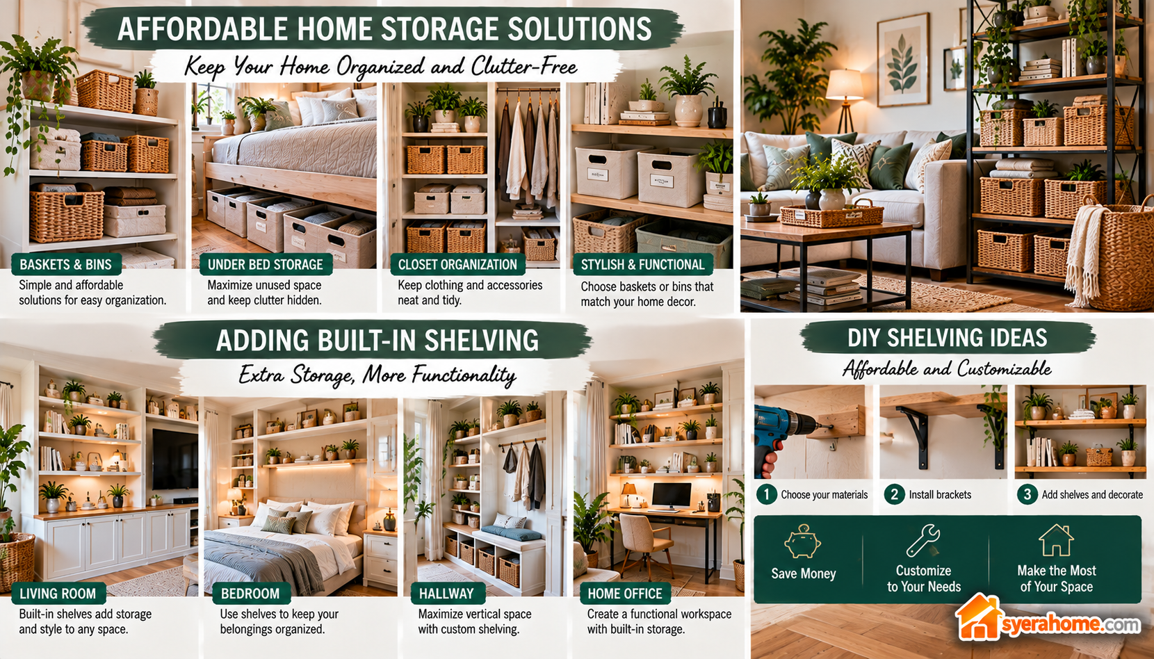 Affordable Home Storage Solutions