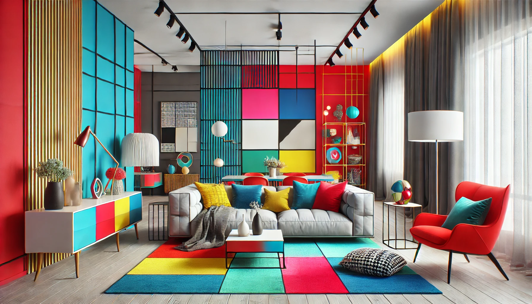 Bright and Bold Home Decor with Focal Points