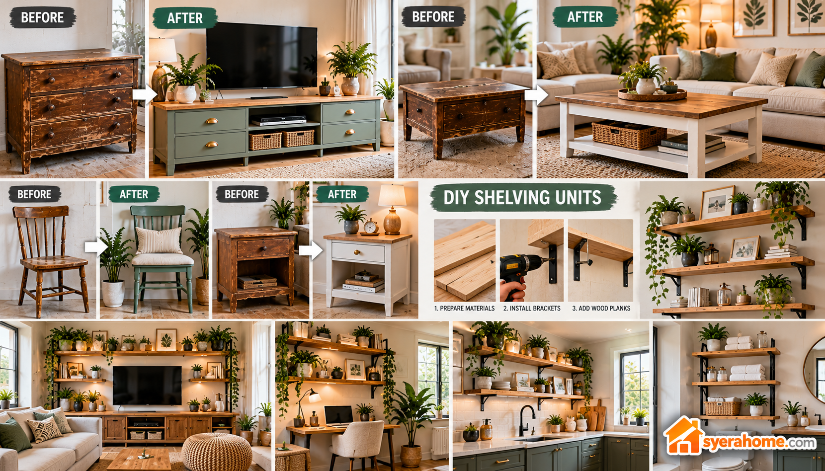 Diy Home Upcycling And Shelving Ideas