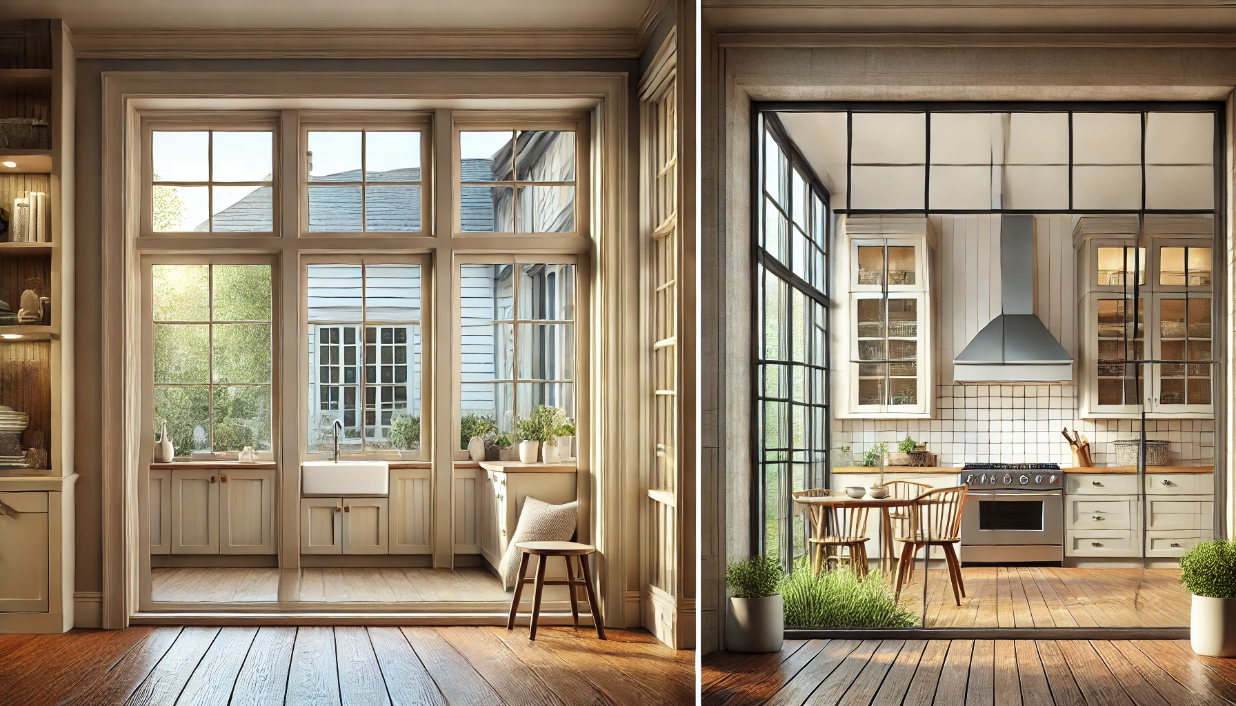 Double Hung And Casement Window Designs For A Versatile And Energy Efficient Home