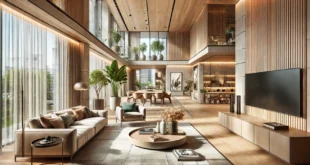 Elegant Living Room Featuring Modern Home Design Trends