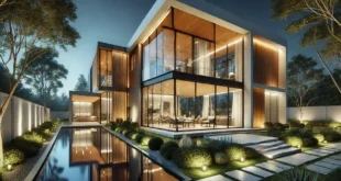 Elegant Modern Architectural Home Design With Natural Elements