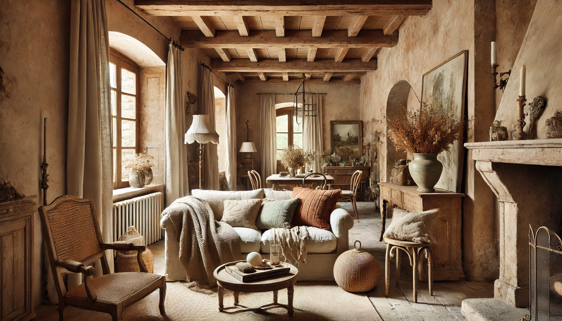 Elegant Rustic French Country Home Décor