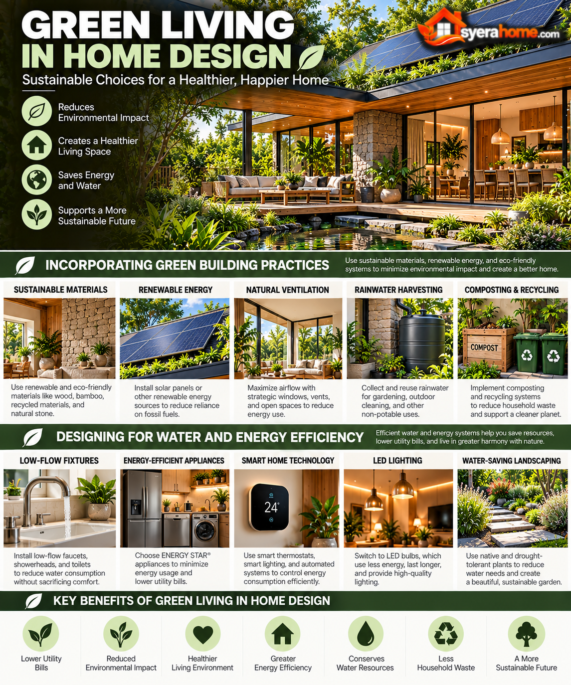 Green Living Sustainable Home Design