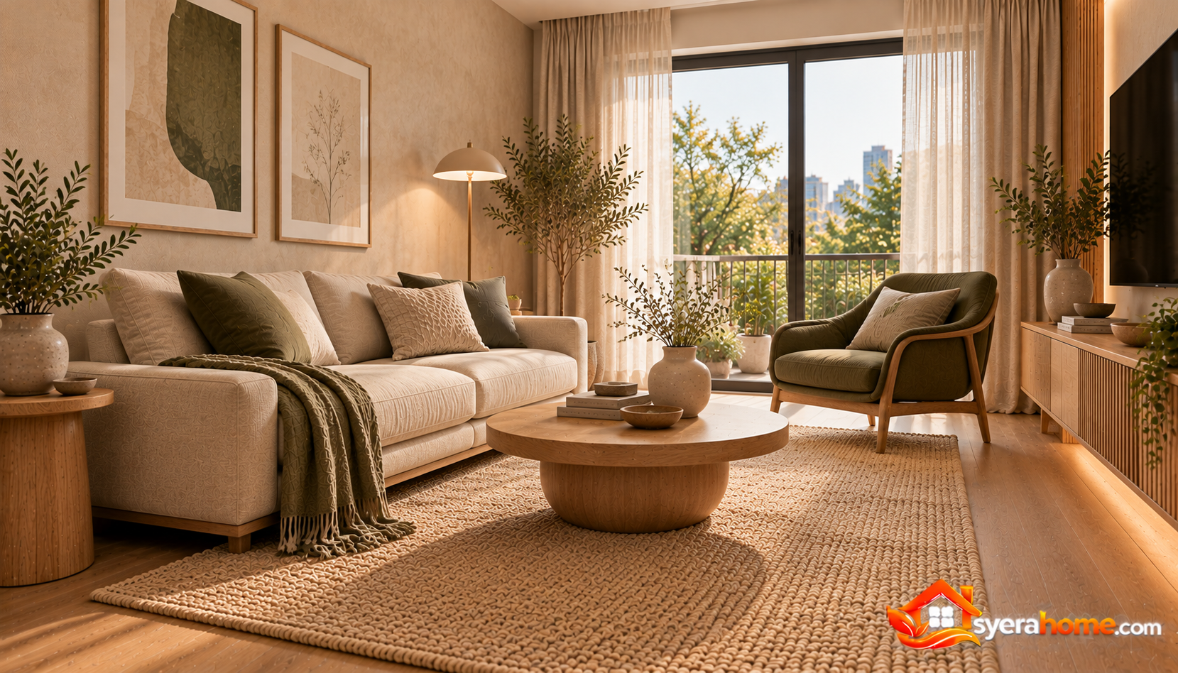 Japandi Living Room Serenity