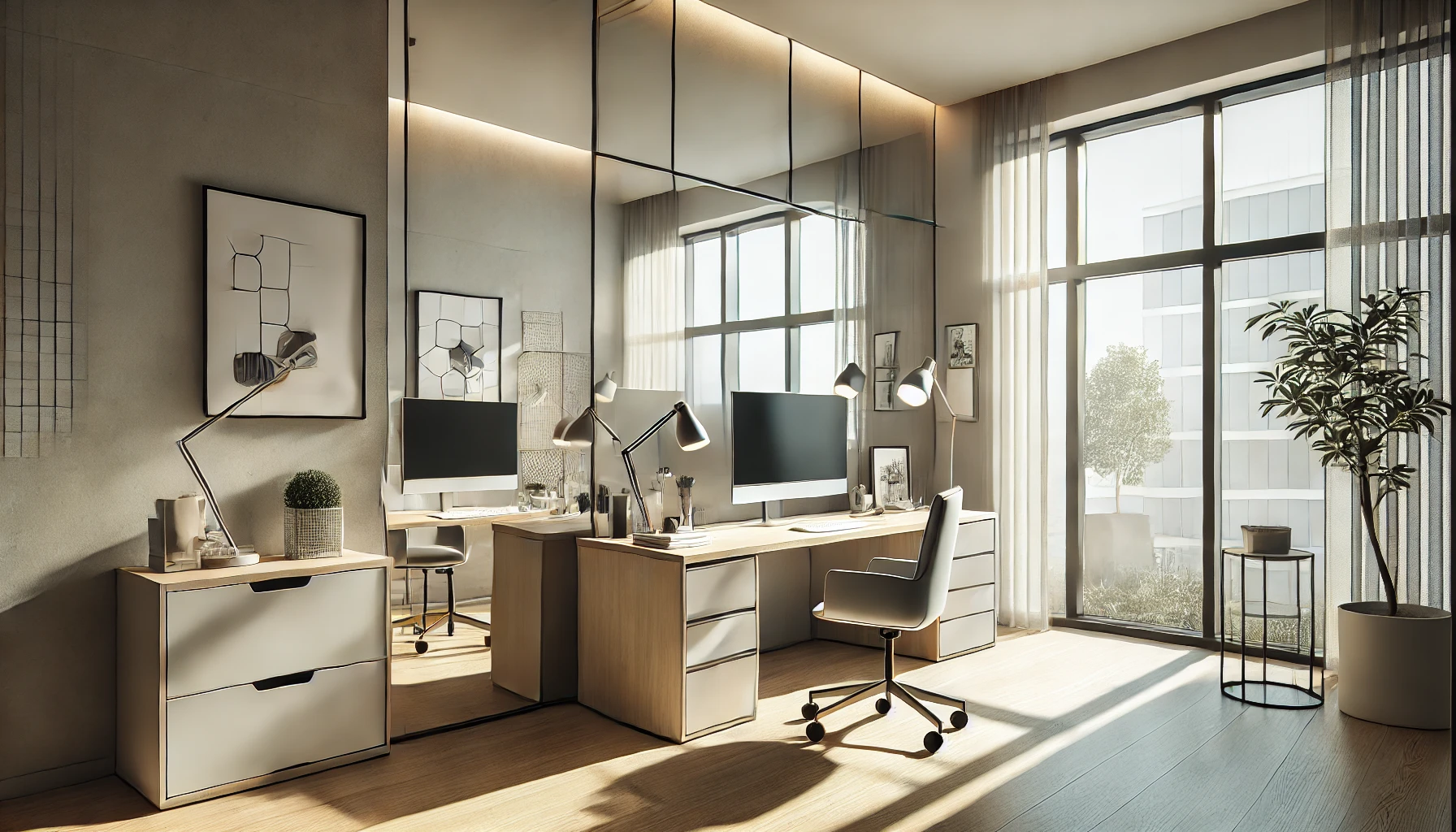 Maximizing Natural Light In A Modern Home Office