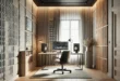 Modern Home Office With Soundproofing Solutions