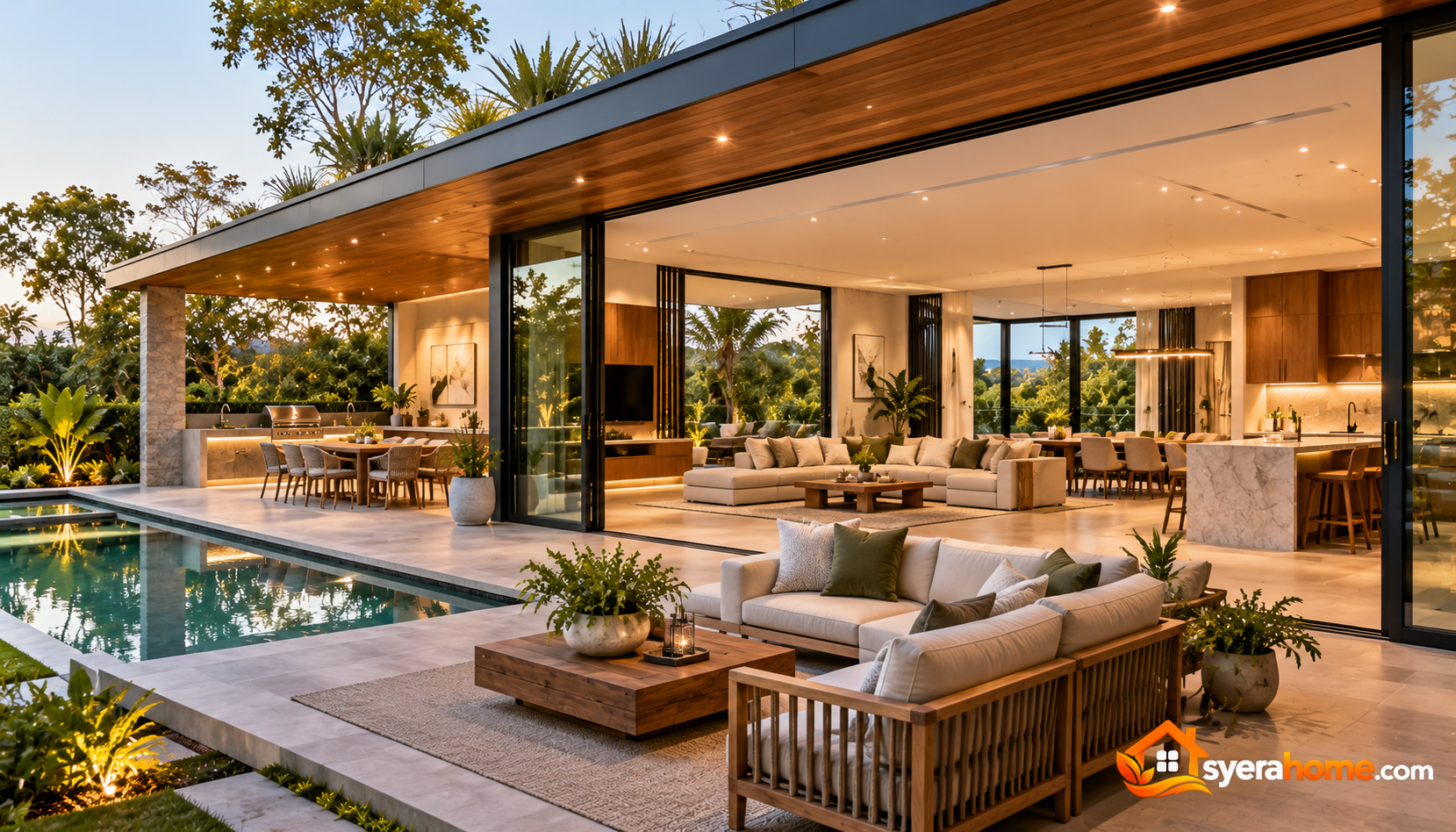 Modern Indoor Outdoor Luxury Living