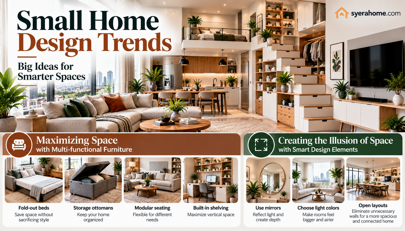 Small Home Design Trends Infographic