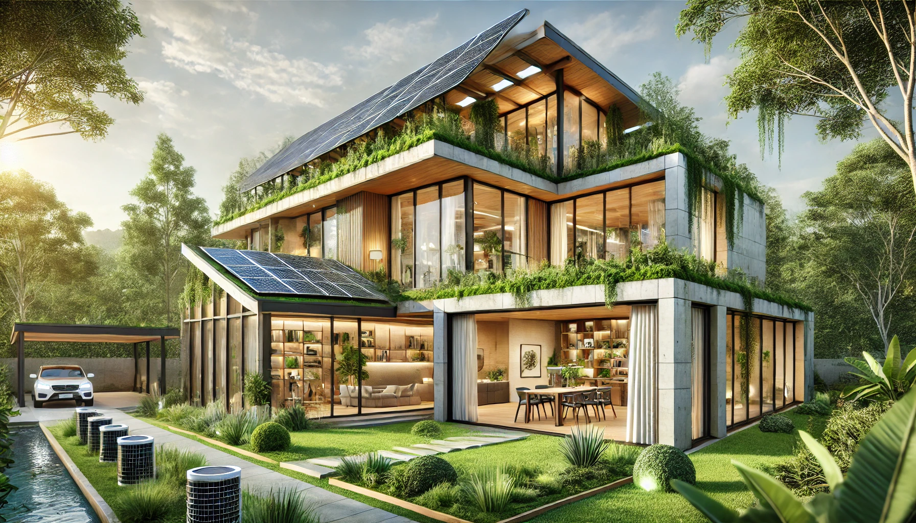 Sustainable And Elegant Eco Friendly Home Design