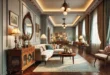 Vintage Inspired Living Room With Modern Elegance
